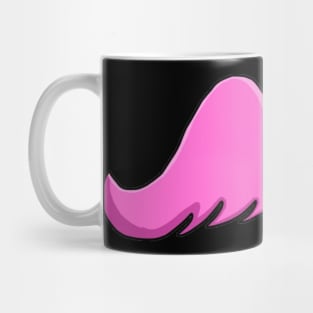 The Pink Stache Mug